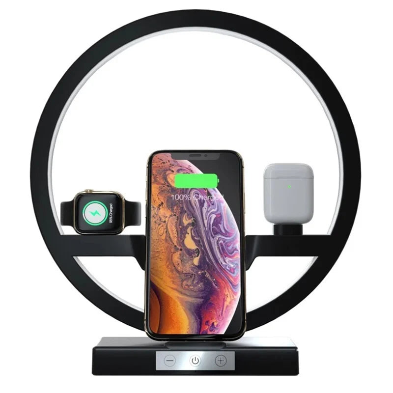 Wireless Fast Charging Night Lamp
