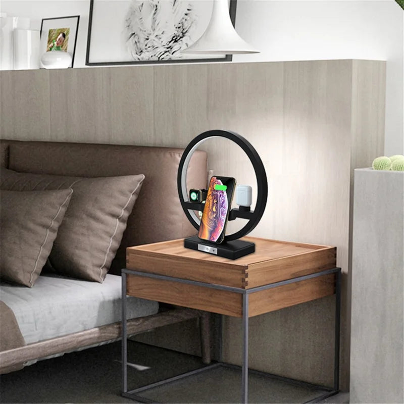 Wireless Fast Charging Night Lamp
